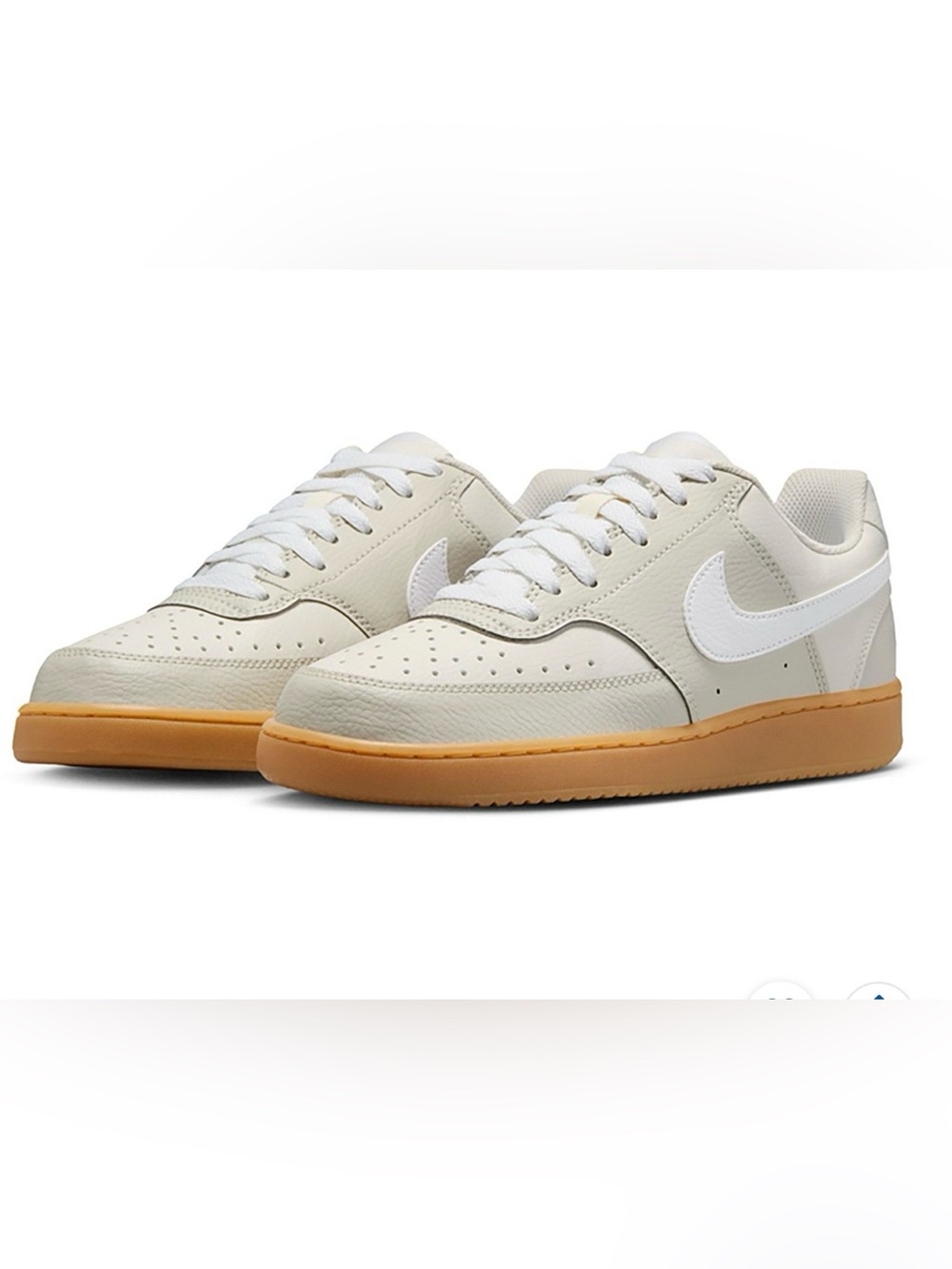 Nike Low-Top Sneakers in Light Bone/Phantom 6.5 W